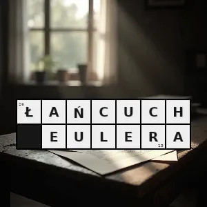 Rozwiązanie krzyżówki: ścieżka w grafie która przechodzi przez każdą jego krawędź dokładnie raz - łańcuch eulera | hasła, synonimy i podpowiedzi Hasło krzyżówkowe ścieżka w grafie która przechodzi przez każdą jego krawędź dokładnie raz - łańcuch eulera – rozwiązanie, synonimy, podpowiedzi i definicje krzyżówkowe